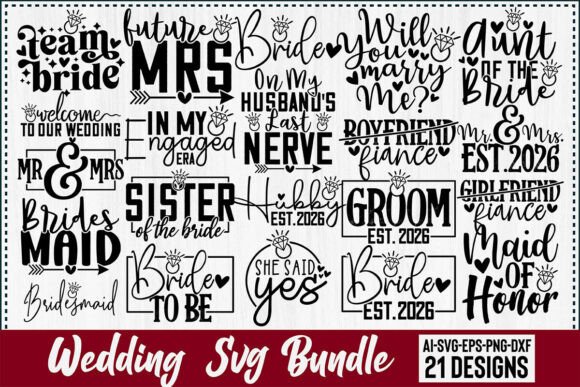 Download Wedding Svg Bundle - Wedding svg bundle Collection