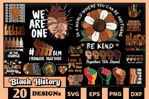 Download Black History SVG Bundle - Premium Resources