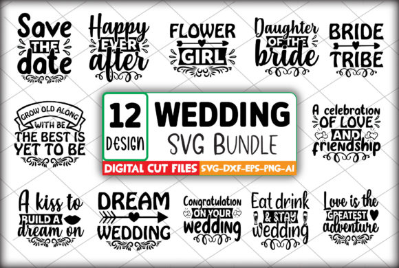 Download Wedding SVG Bundle - Wedding svg bundle Collection