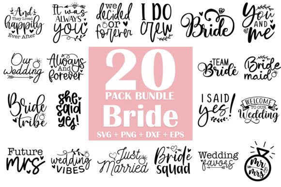 Download Bride SVG Bundle | Wedding SVG Bundle - Wedding svg bundle Collection